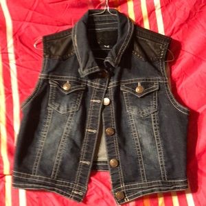 Denim vest